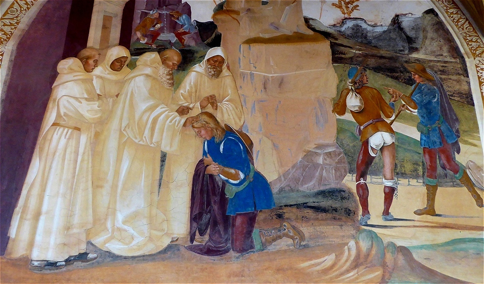 Benedikt vergibt einem verführten Bruder !