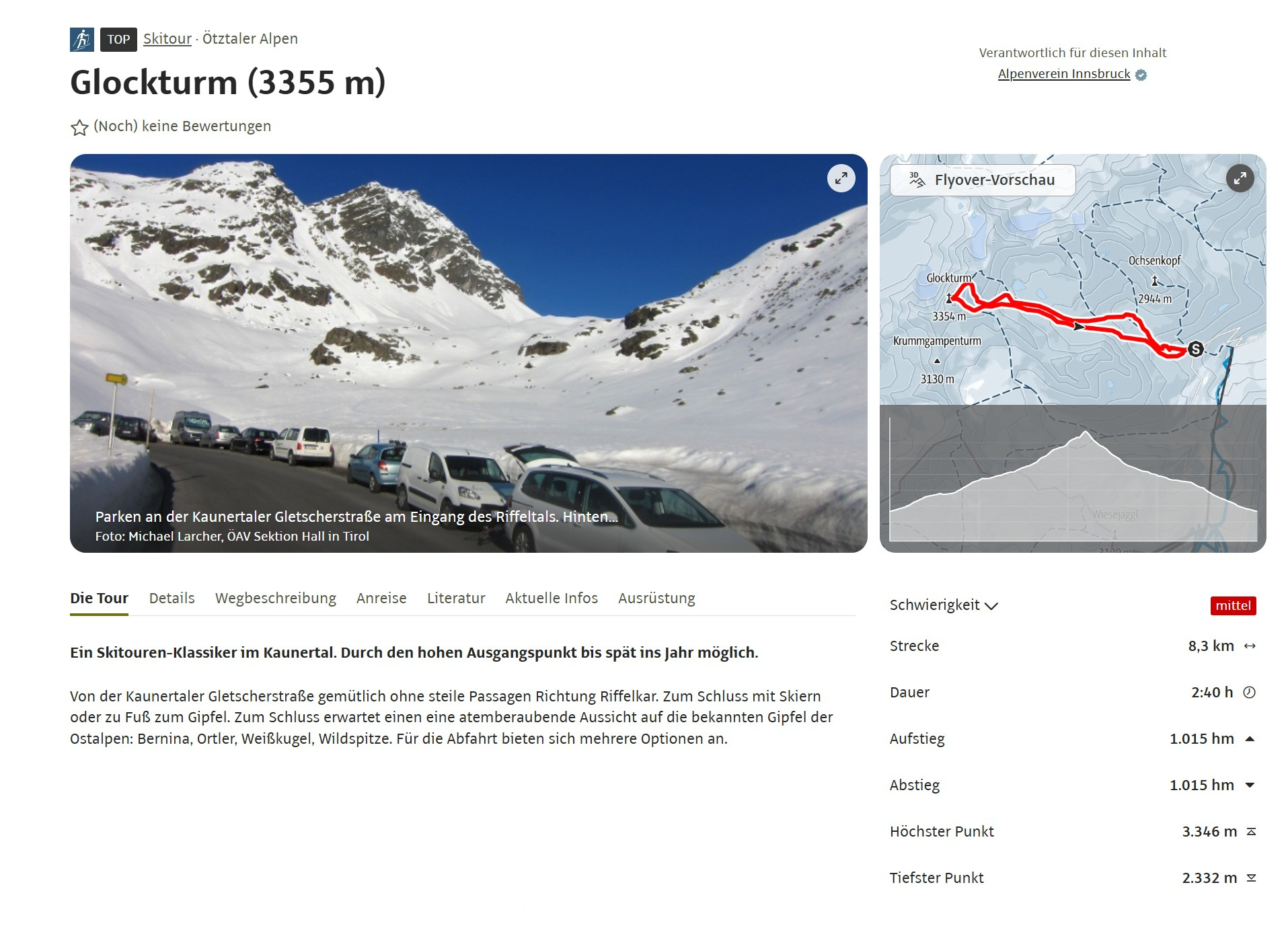 Kaunertal   23. - 26. April 2026