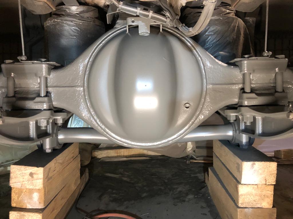 nach dem Sandstrahlen...