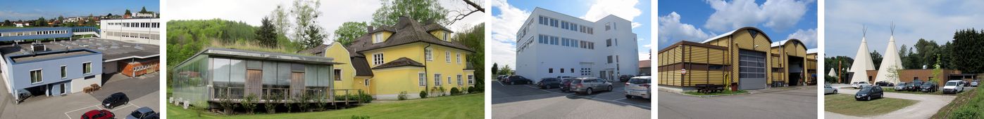 Vielfältige Gebäudearten