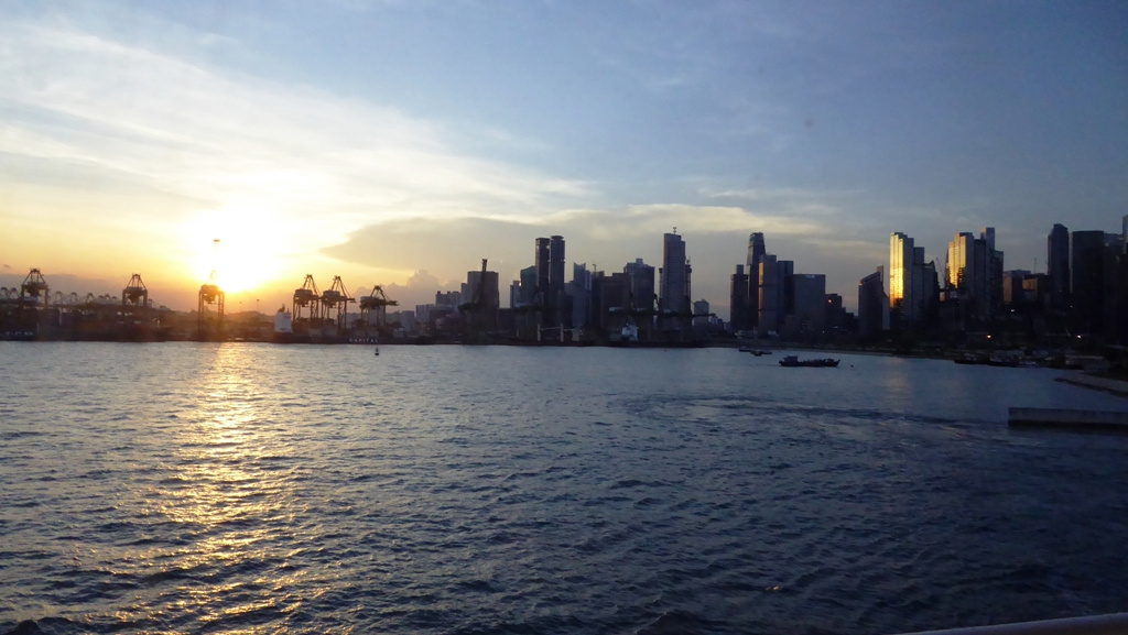 Am Abend heißt es Abschied nehmen !