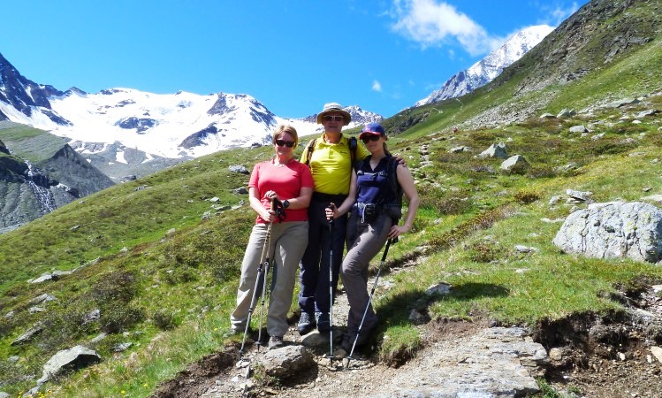 Zwischen Cevedale und Königsspitze