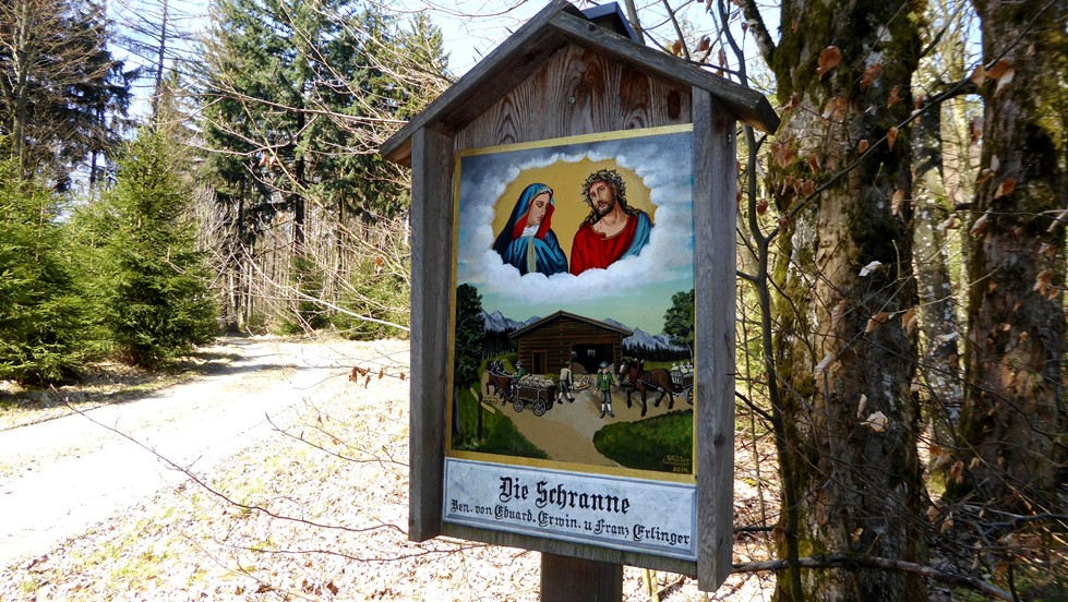 Die "Schranne" geschichtsträchtiger Handelsplatz im Kobernaußerwald 