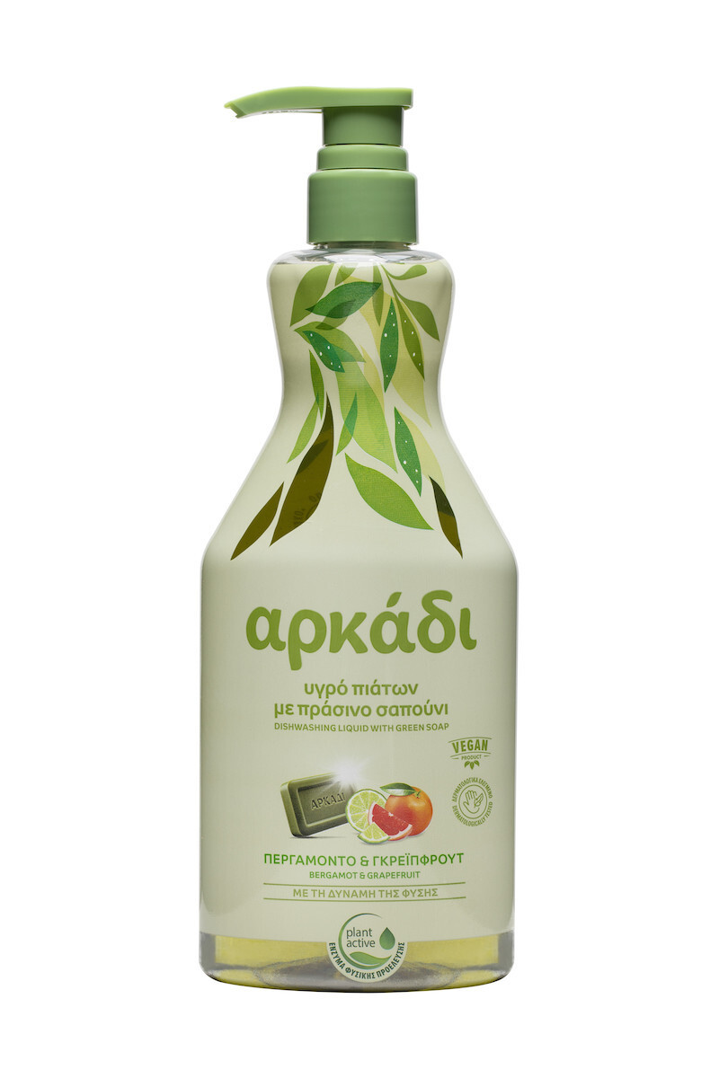 Αρκάδι Υγρό πιάτων 550ml με αντλία