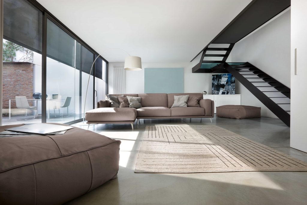 Ditre Kris usnjena sedežna garnitura