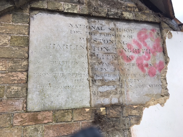 The original foundation stone is revealed at last - 17.02.21