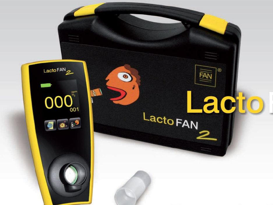 LactoFAN2 merjenje H2 v izdihanem zraku