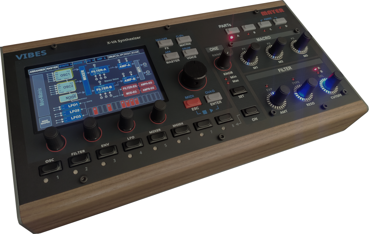 Mayer Electronic Music Instruments - MD900 XVAOS V2.20 released