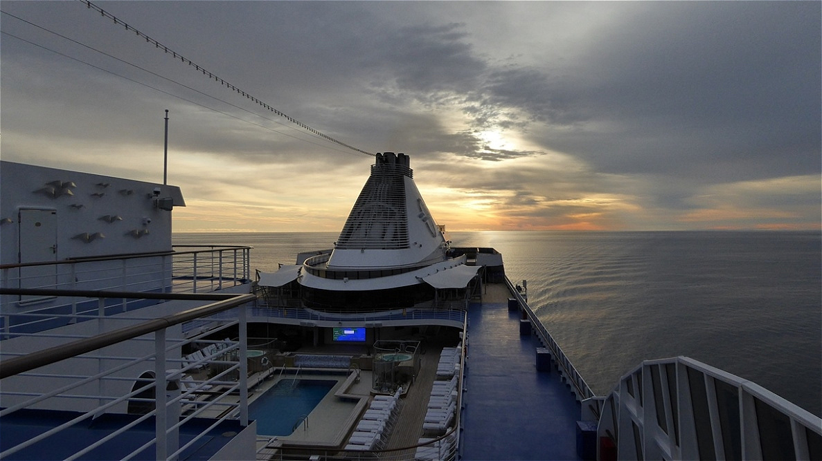 Der Abend senkt sich