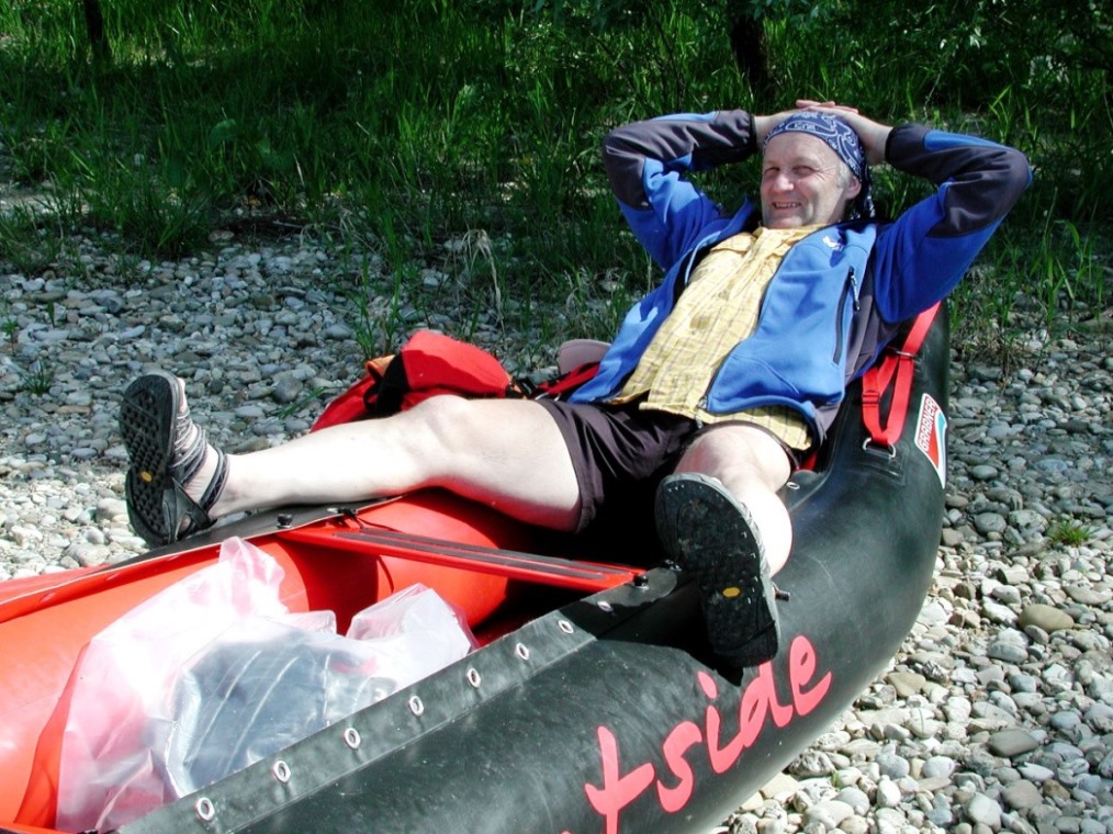 Nach dem Mittagessen - ausruhen und Kräfte sammeln