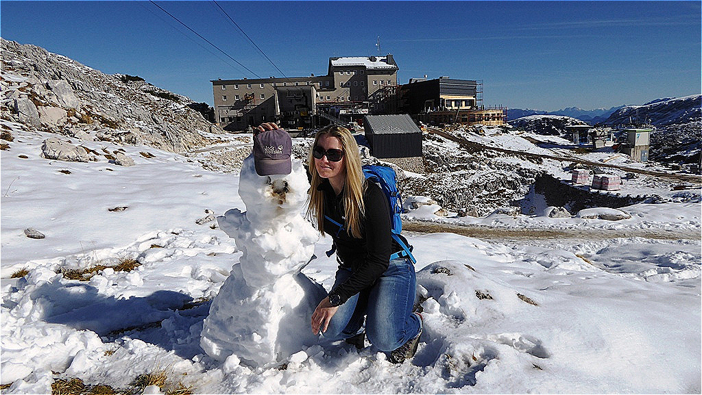 Vor der Seilbahnstation