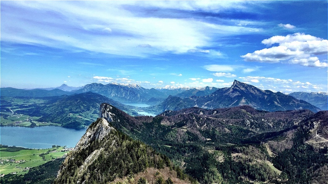Schobergipfel - Atterseeblick