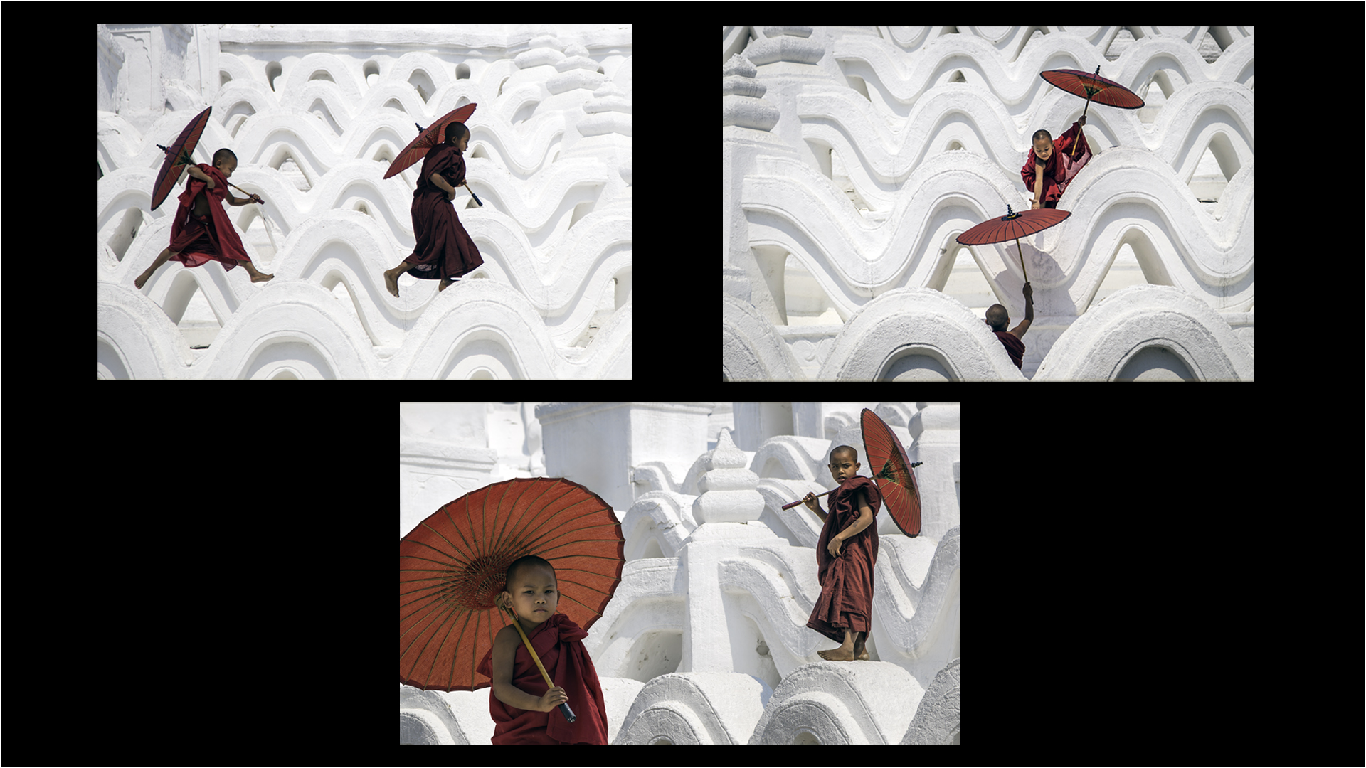 2nd Place: Young Monks having fun (Paul Reynolds)