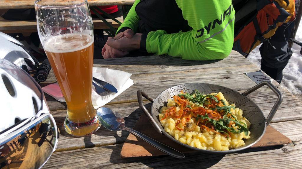 Zum Schluss folgt die Belohnung für die "Schinderei" !