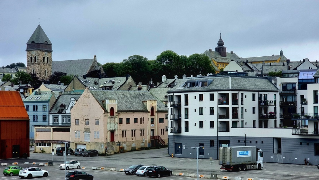 Im Hafen - wir legen an