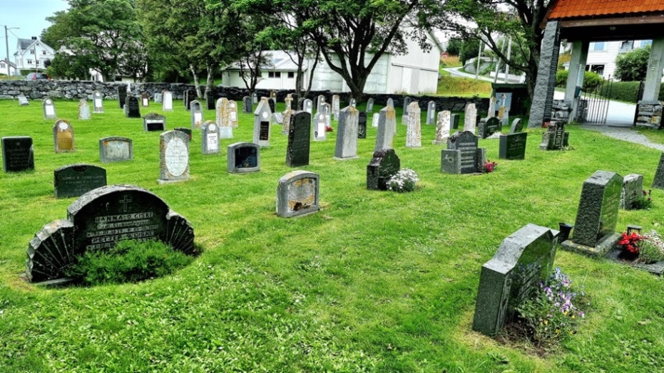 Friedhof bei der Giske Kirke
