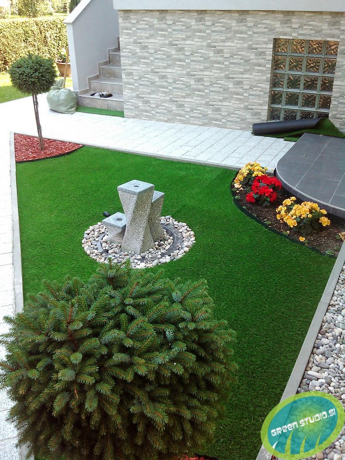 Zamenjava naravne z umetno travo