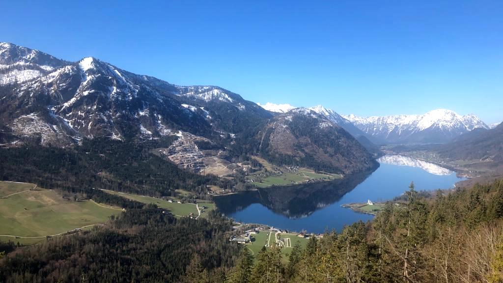 24. April 2021 Schitour auf den Elm von Gössl, Grundlsee aus