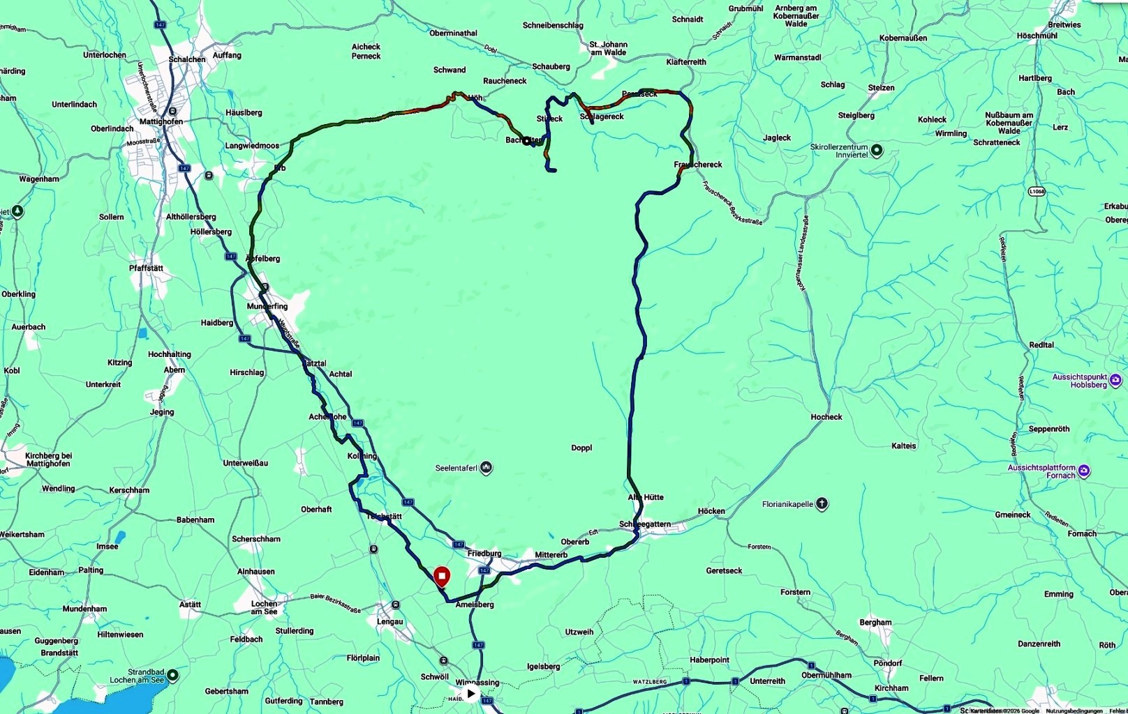 25. Juli 2026  Kobernaußerwald-Runde - 35 km