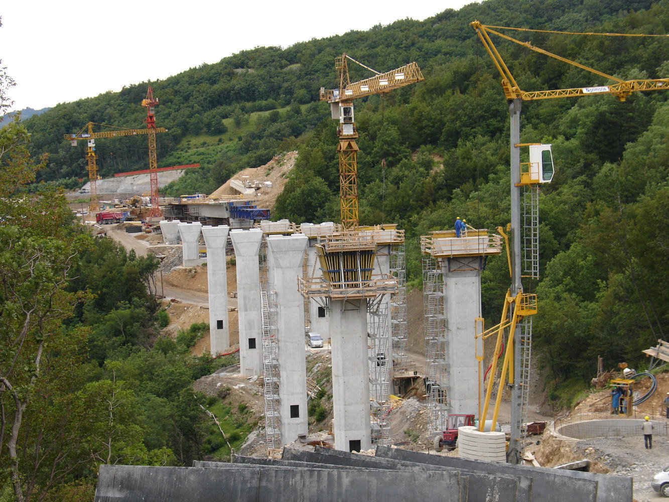 Viadukt Podgrič, HC H4 Razdrto-Vipava (2007-2008)