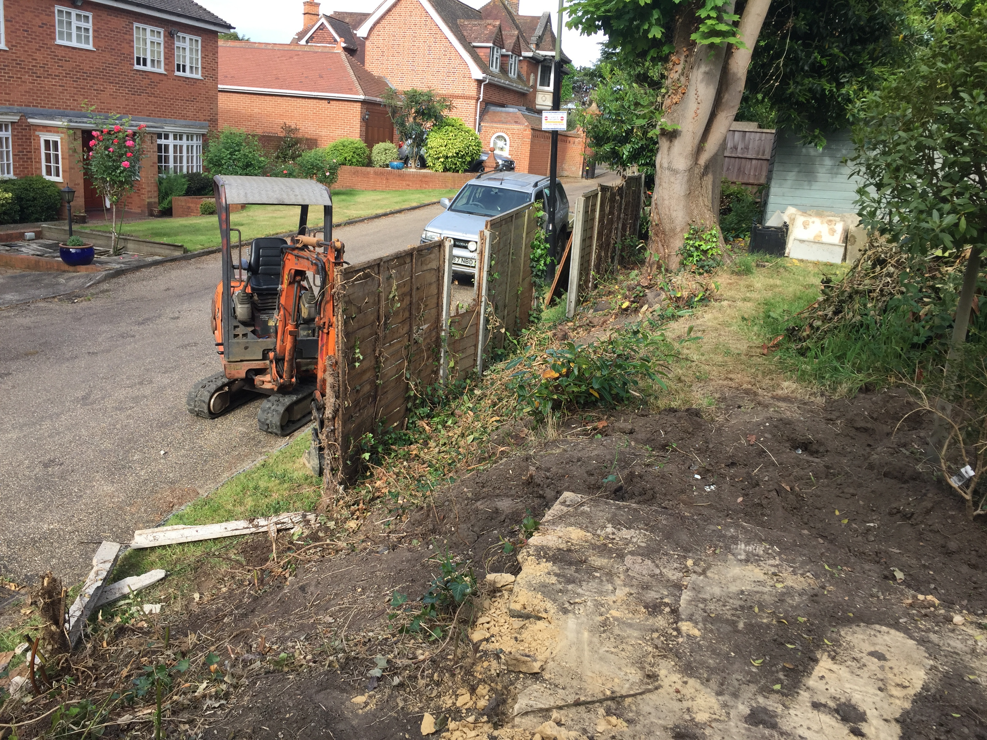 Before Preparing For New Fence Orpington.