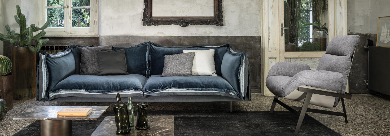 Arketipo Auto-reverse moderna sedežna garnitura