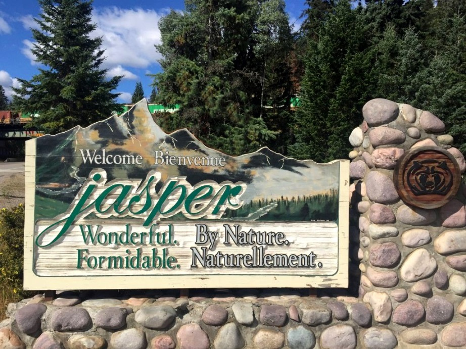 Ankunft in Jasper