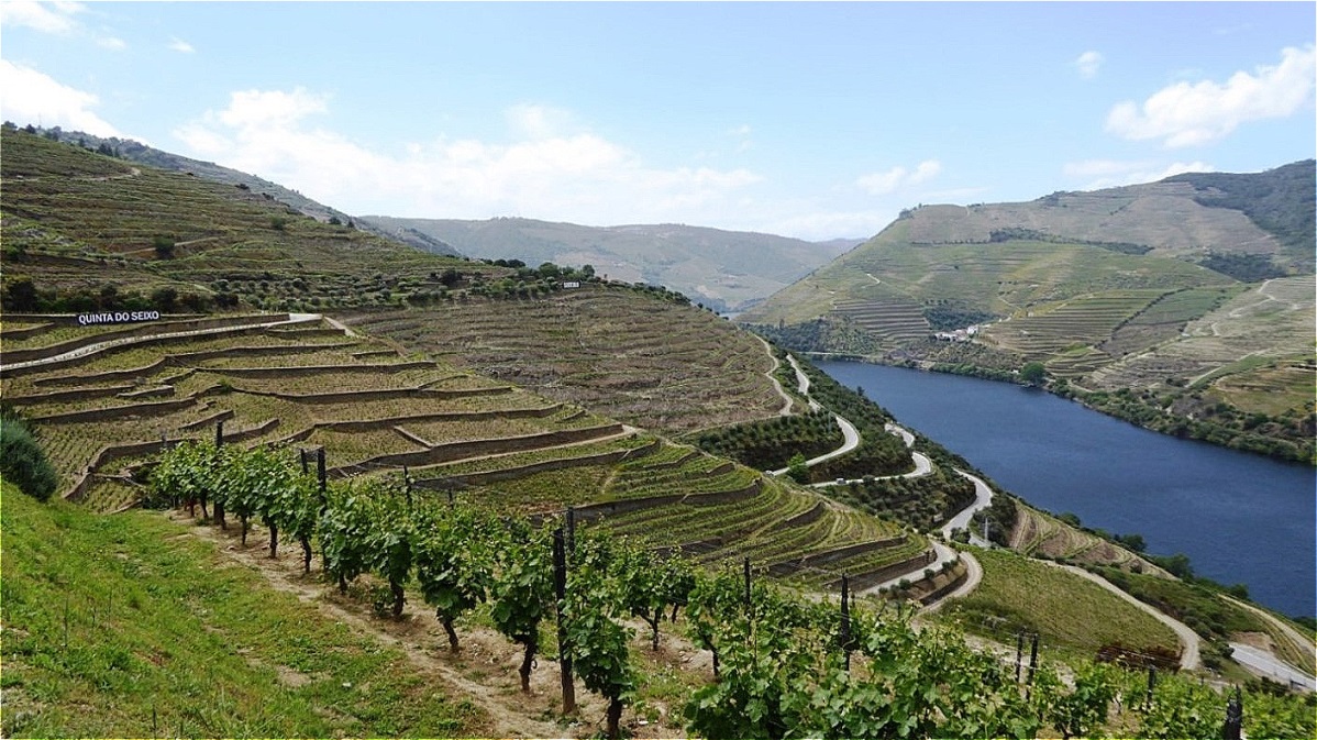 Hoch über dem Dourotal liegt die "Quinta do Seixo"