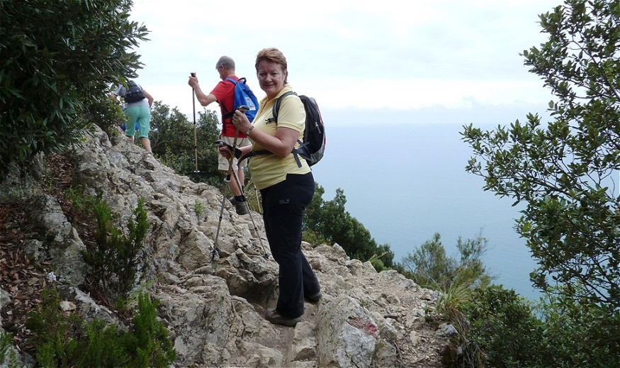 Auf felsigem Terrain