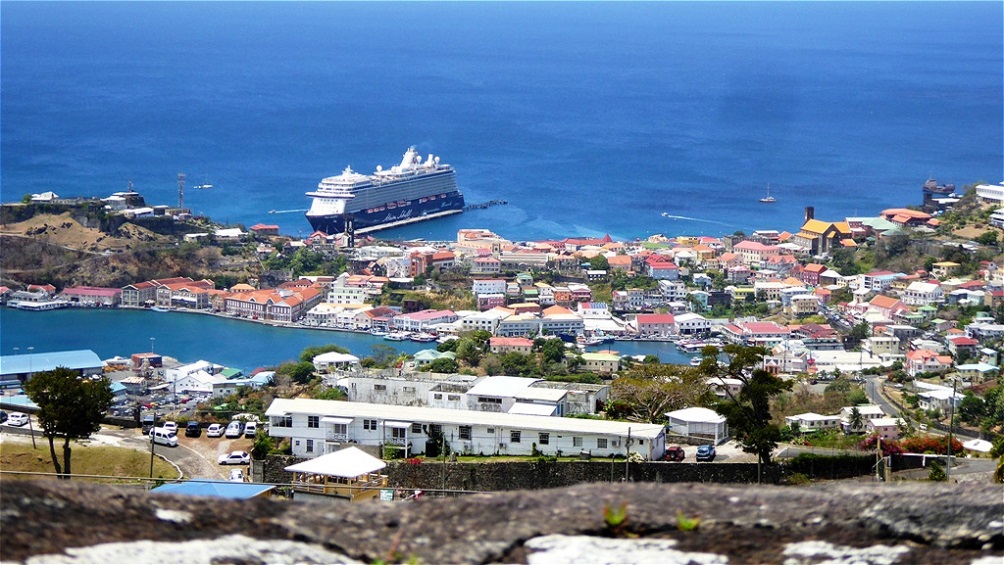 Unser Schiff liegt im Hafen