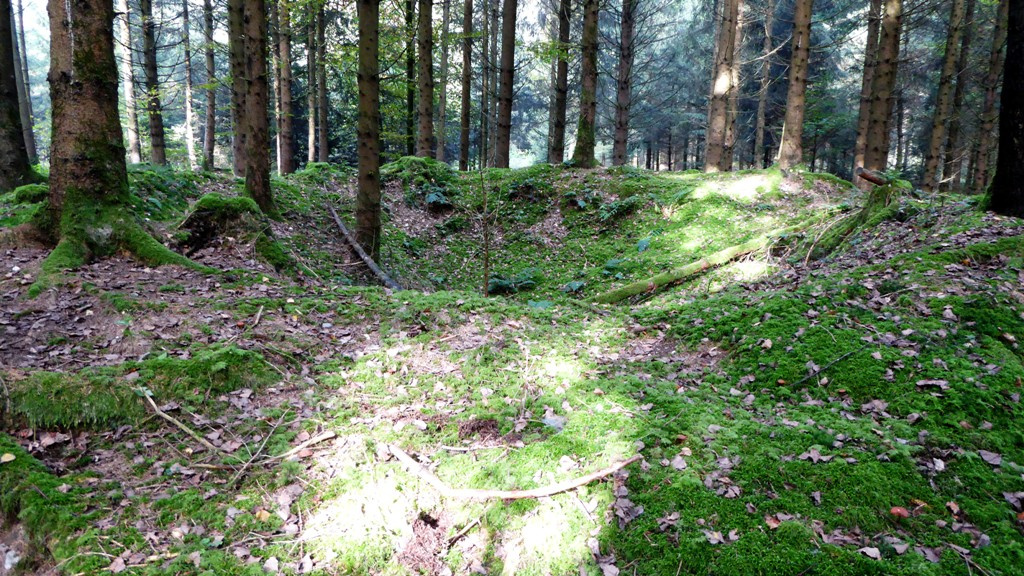 Den dritten Tumulus ereilte dasselbe Schicksal !