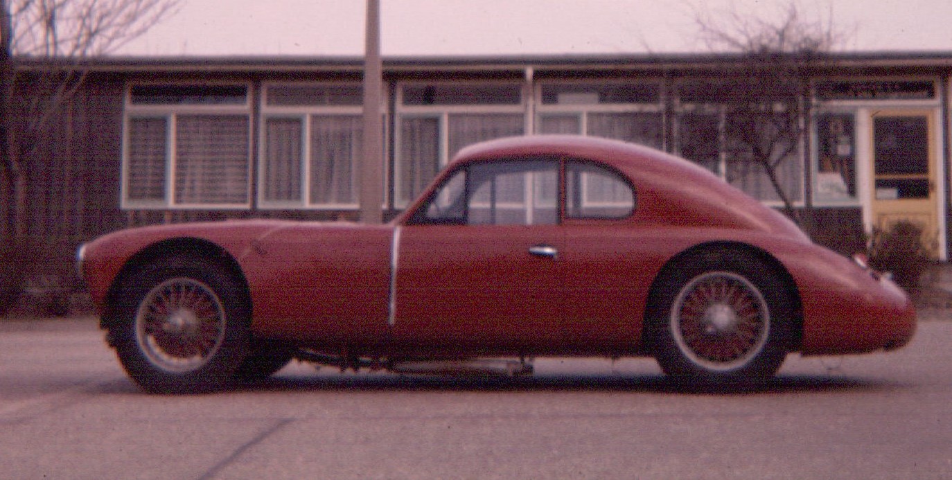 SS Jaguar 1.8 special at Harwell 1965