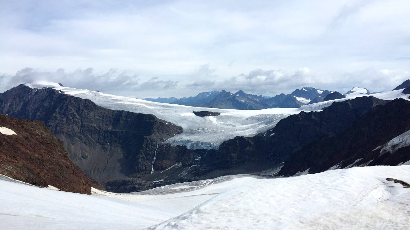 Auf dem Weg zum Gletscher