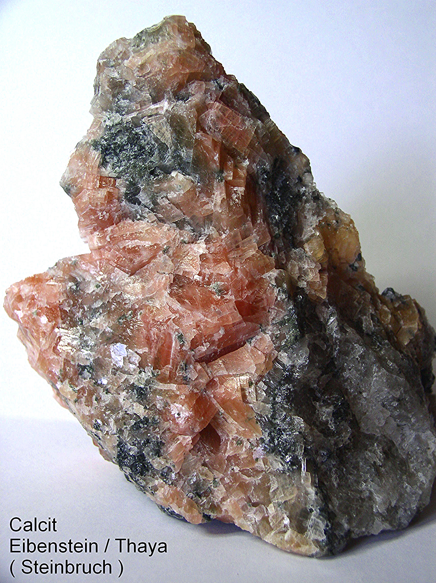 Calcit (rosa) Manganocalcit Eibenstein