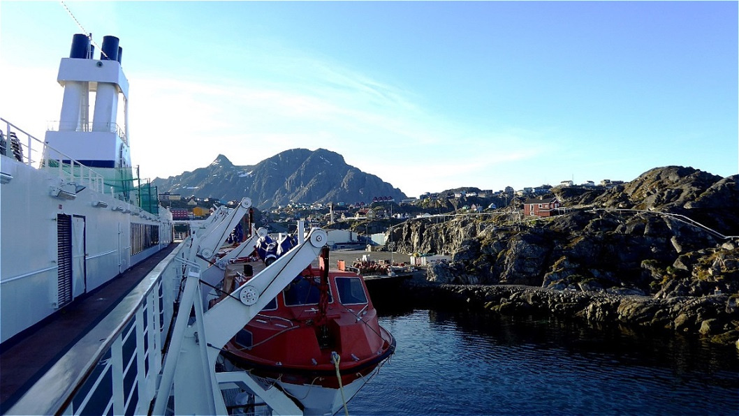 Sisimiut - zweitgrößte Stadt Grönlands mit 5.600 Einwohnern